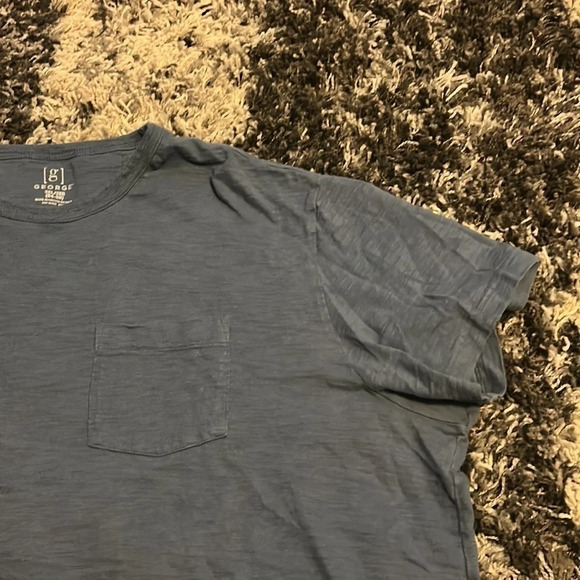 Blue George Pocket Tee - Picture 3 of 4